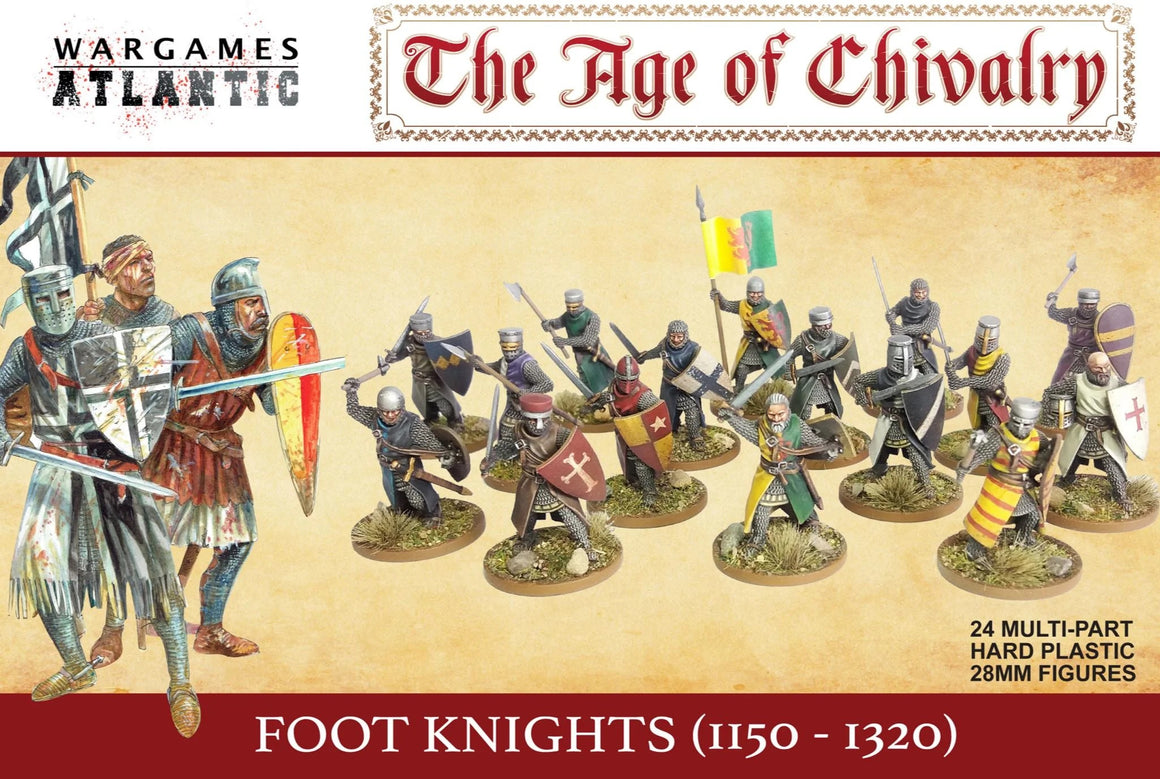 Wargames Atlantic Foot Knights (1150-1320)