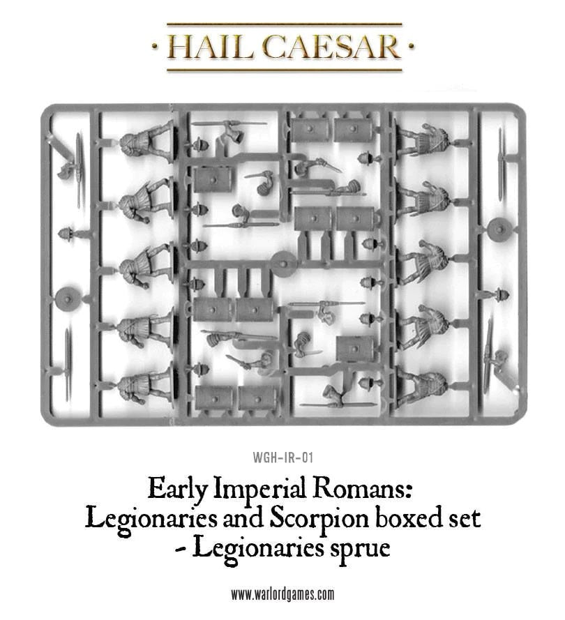 Imperial Romans: Legionaries Sprue Hail Caesar