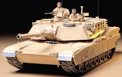 Tamiya U.S. M1A1 Abrams 120mm Gun Main Battle Tank - Wargames Emporium