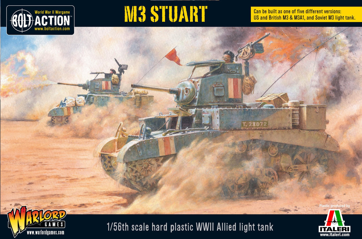 Bolt Action WWII M3 Stuart