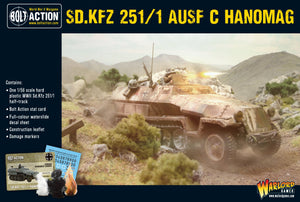 Bolt Action WWII Sd.Kfz 251/1 Ausf. C Hanomag