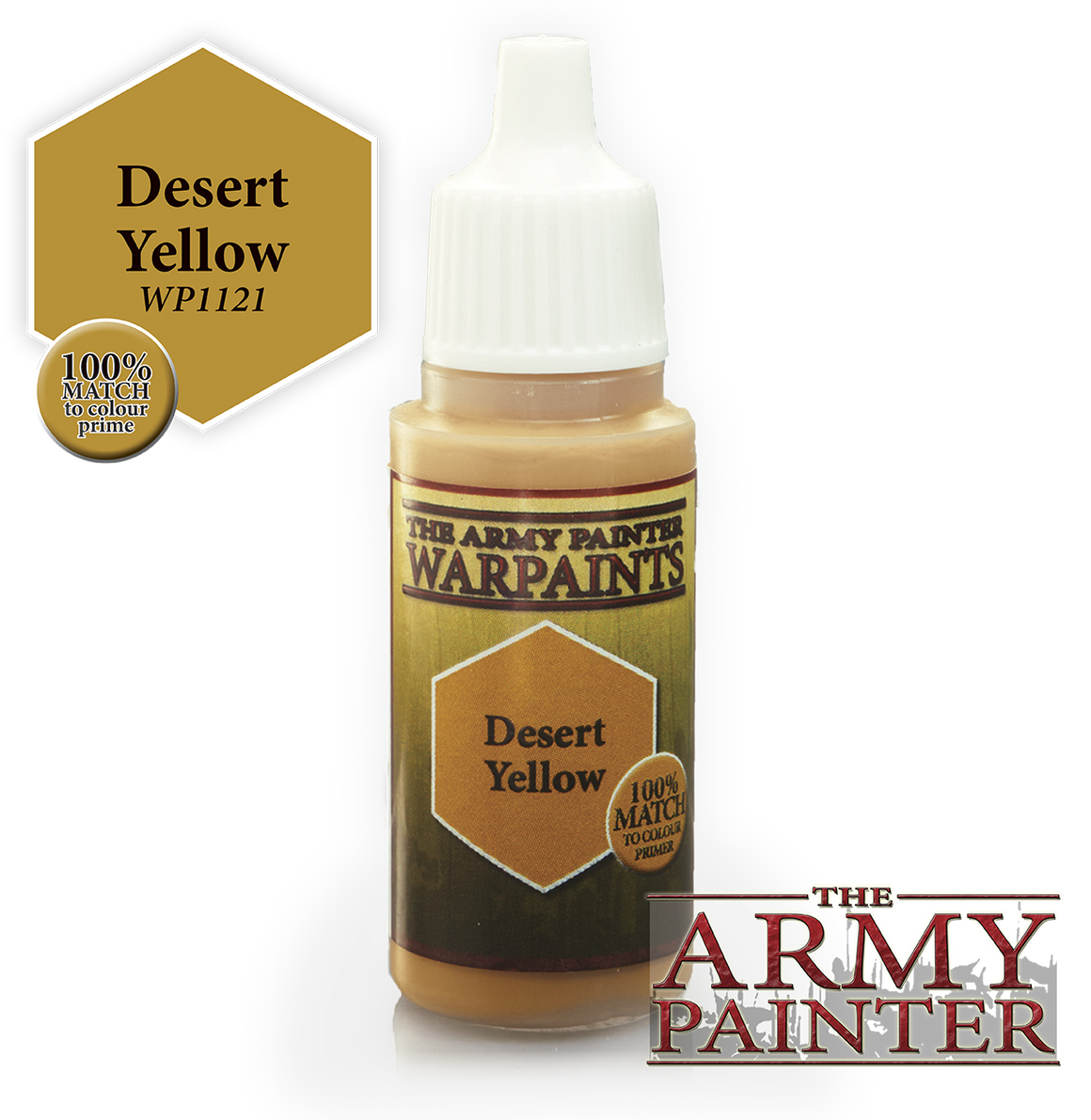 Army Painter Acrylic Warpaint - Desert Yellow