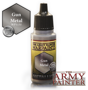 Army Painter Acrylic Warpaint - Gun Metal