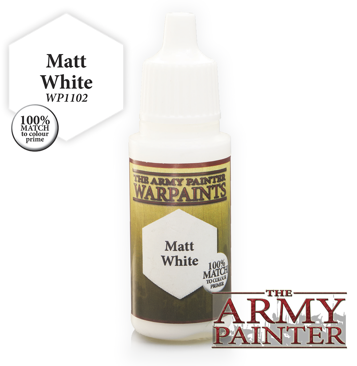 Army Painter Acrylic Warpaint - Matt White