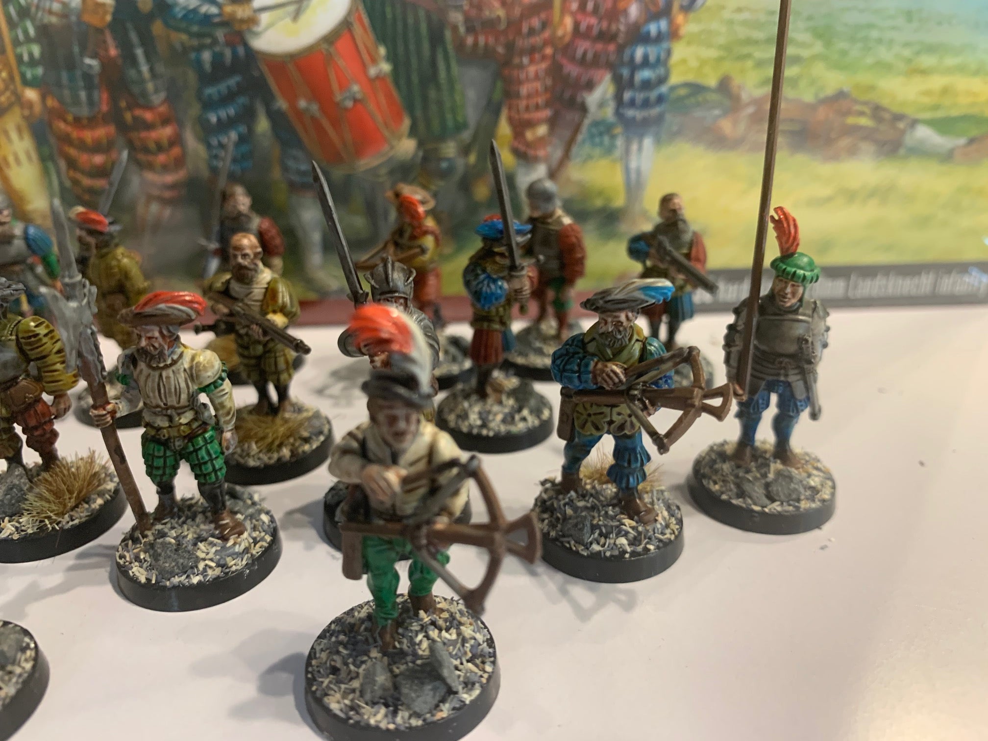 What can Dave do with Landsknects!