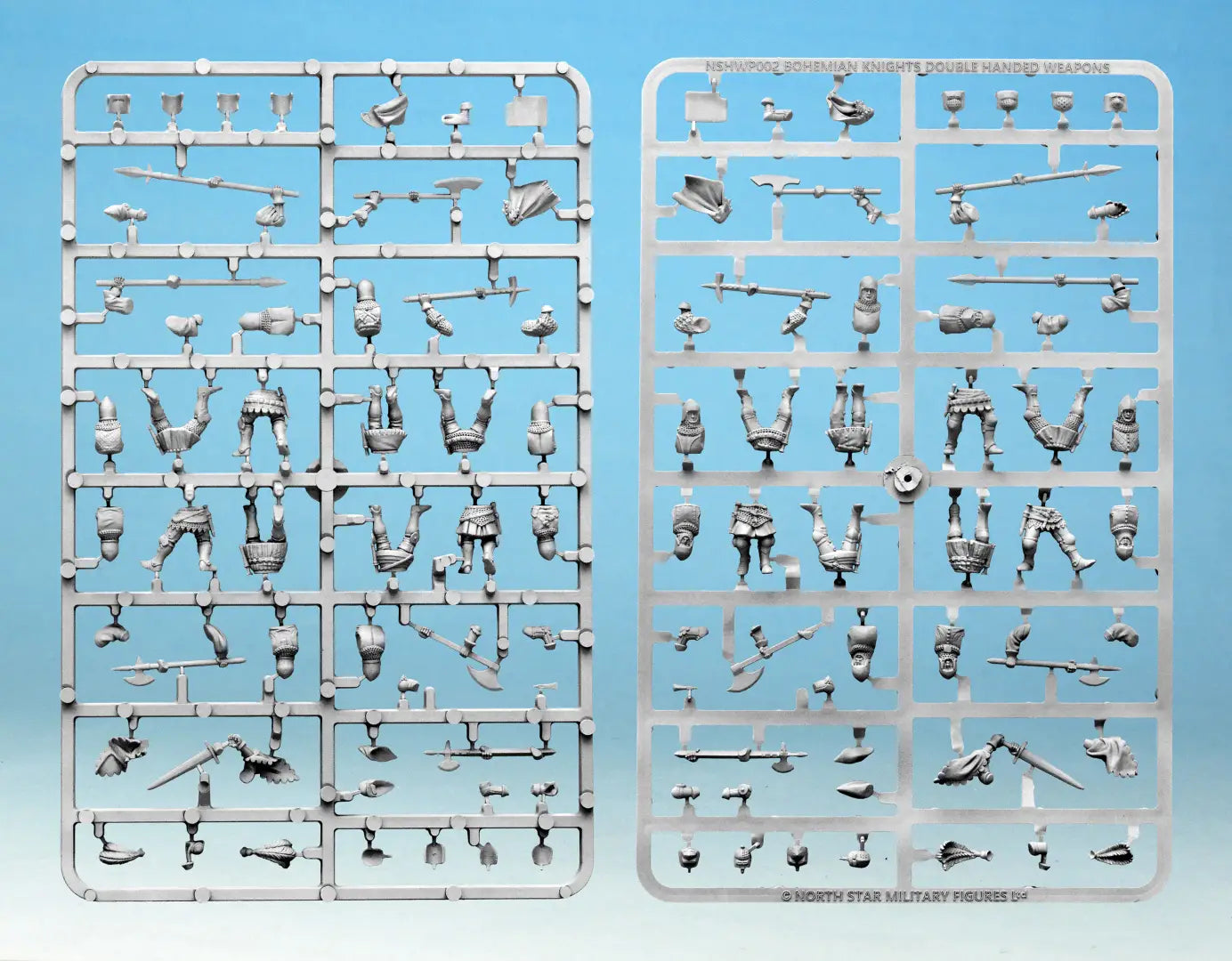 Hussite Wars Great Weapons Bohemian Knights SINGLE SPRUE