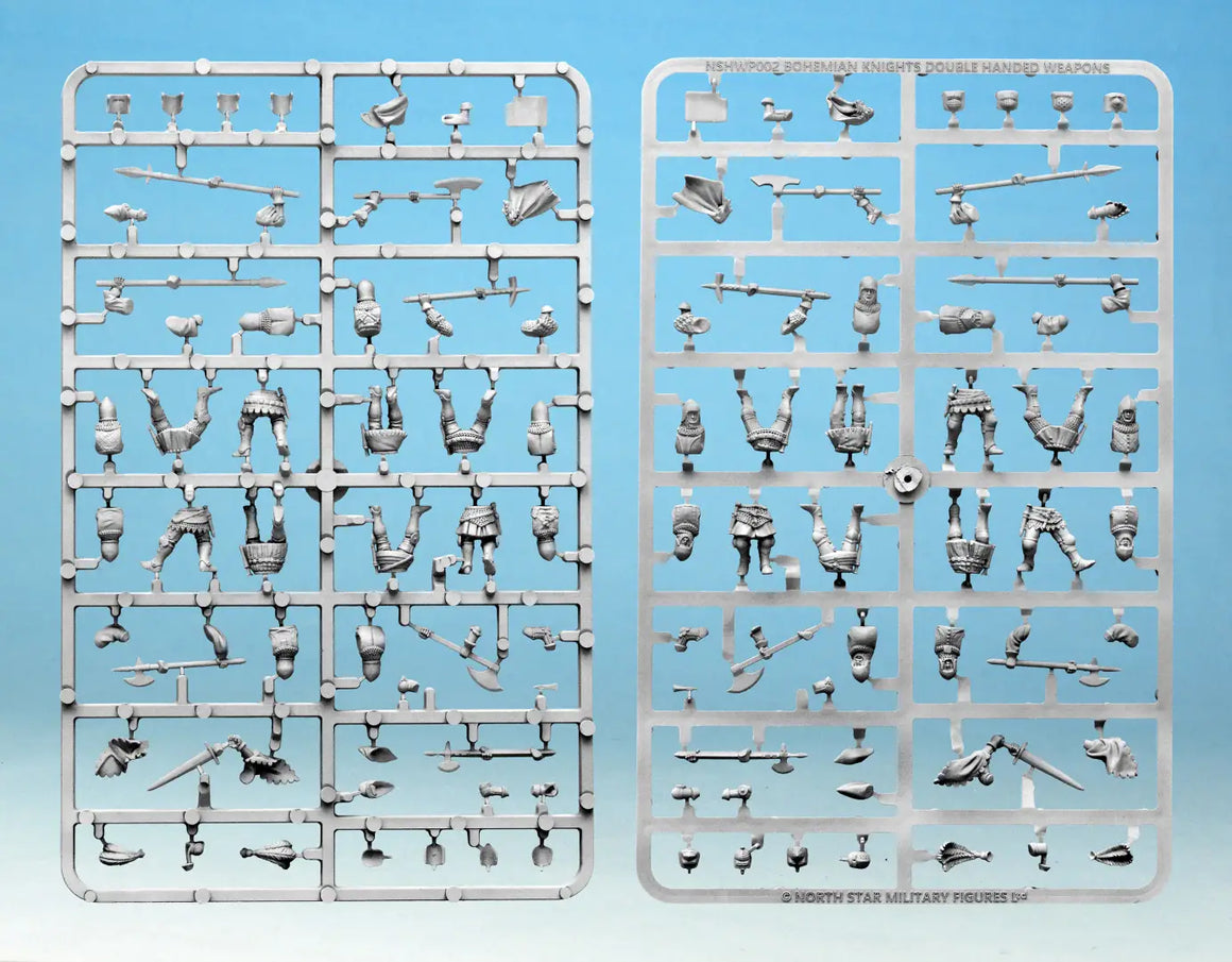 Hussite Wars Great Weapons Bohemian Knights SINGLE SPRUE