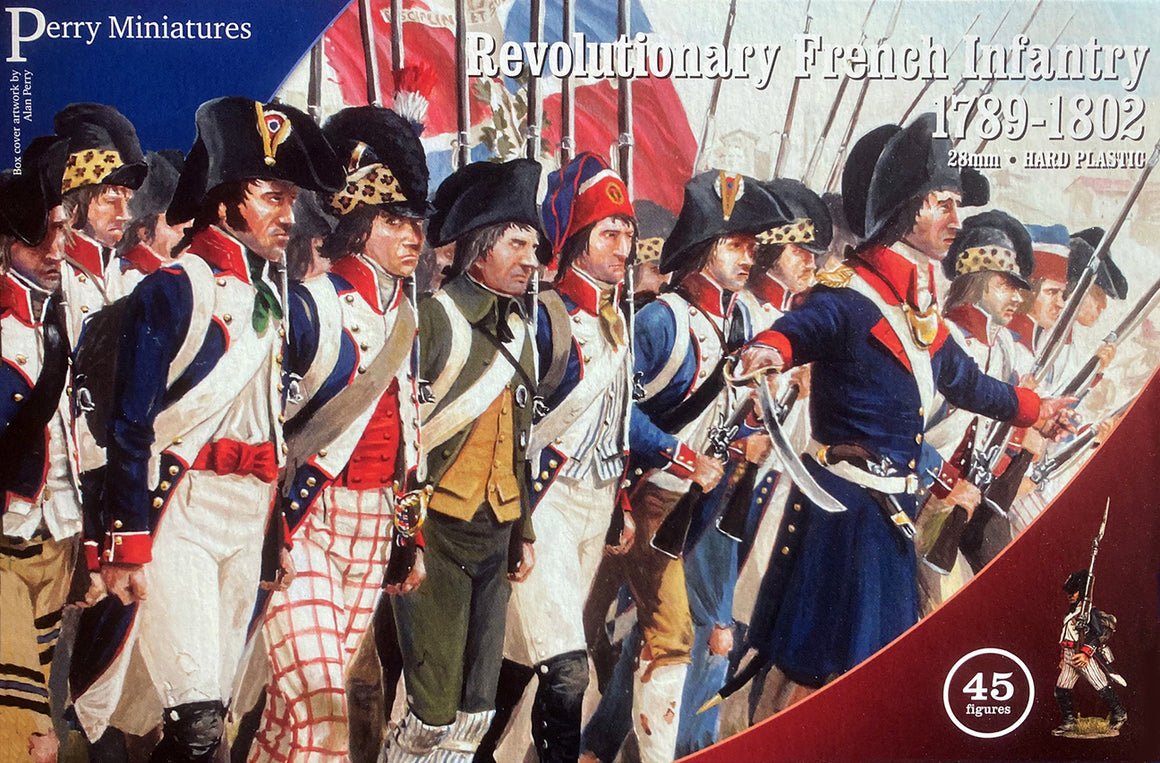 Perry Miniatures Revolutionary French Infantry 1789-1802