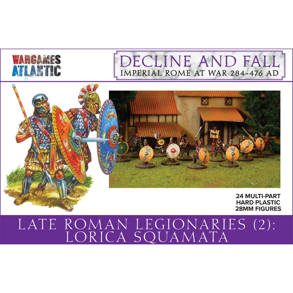 Wargames Atlantic Late Roman Legionaries (2): Lorica Squamata