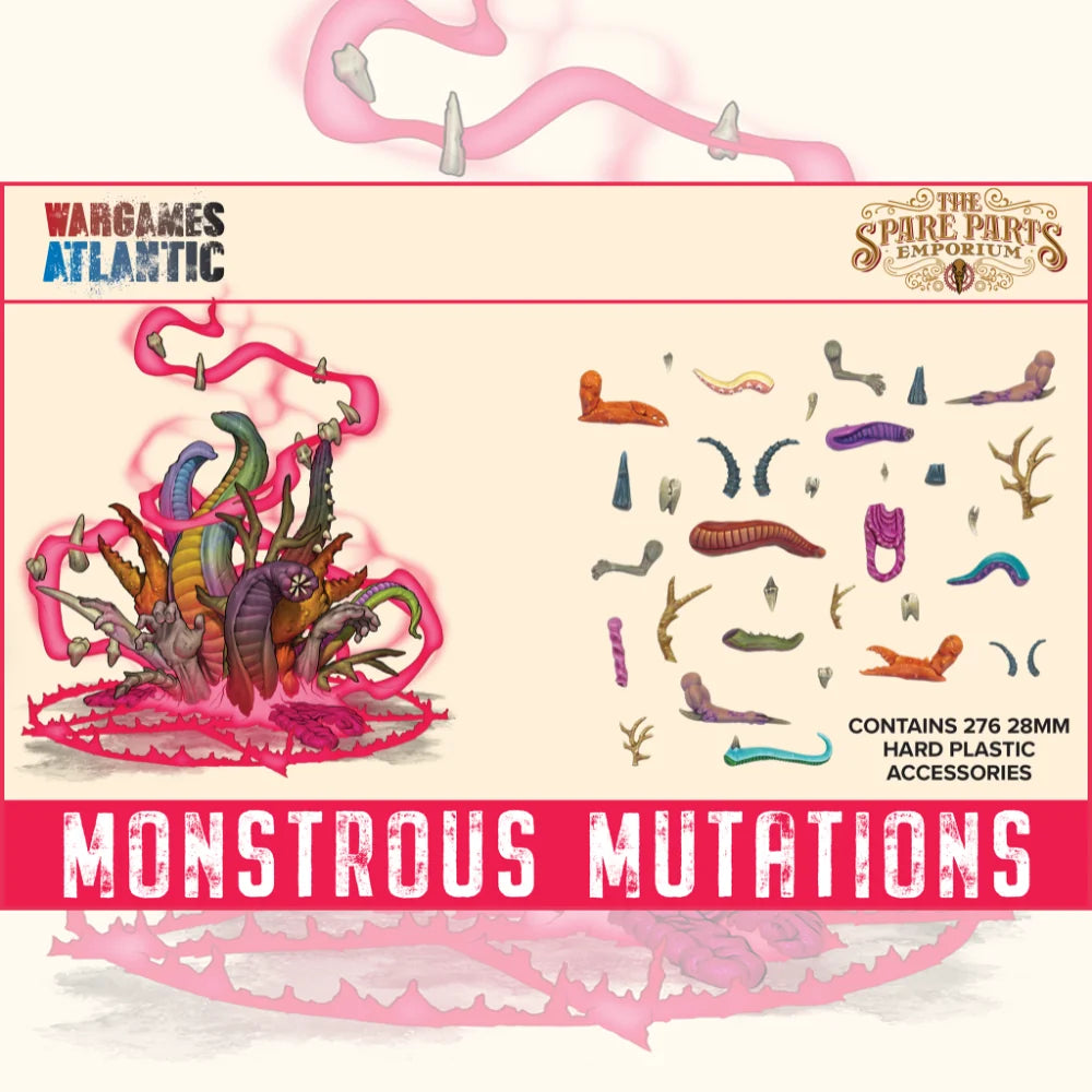 Wargames Atlantic Monstrous Mutations Spare Parts