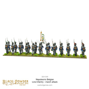 Black Powder - Belgian Line Infantry (March Attack)