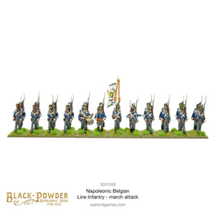 Black Powder - Belgian Line Infantry (March Attack)