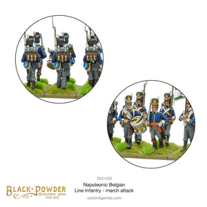 Black Powder - Belgian Line Infantry (March Attack)