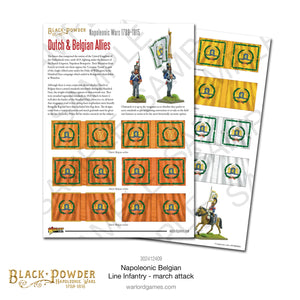 Black Powder - Belgian Line Infantry (March Attack)