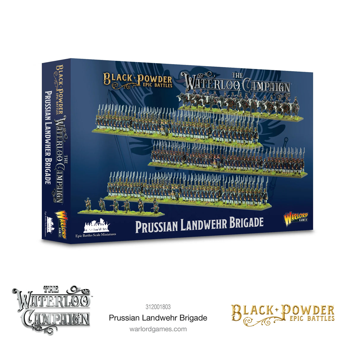 Warlord Games Black Powder Epic Battles: Prussian Landwehr Brigade