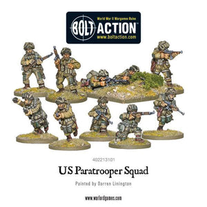 Bolt Action US Paratrooper Squad