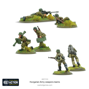 Bolt Action Hungarian Army Weapons Teams
