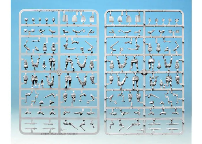 Hussite Wars Bohemian Knights SINGLE SPRUE North star 28mm