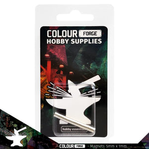 The Colour Forge - Neodymium Magnets 5x1mm