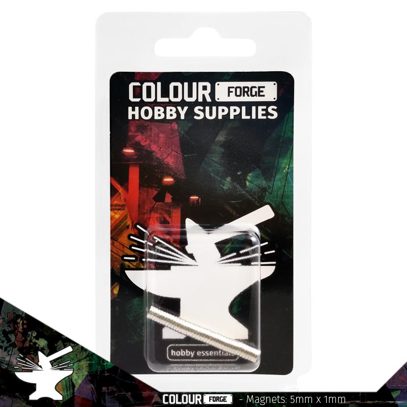 The Colour Forge - Neodymium Magnets 5x1mm