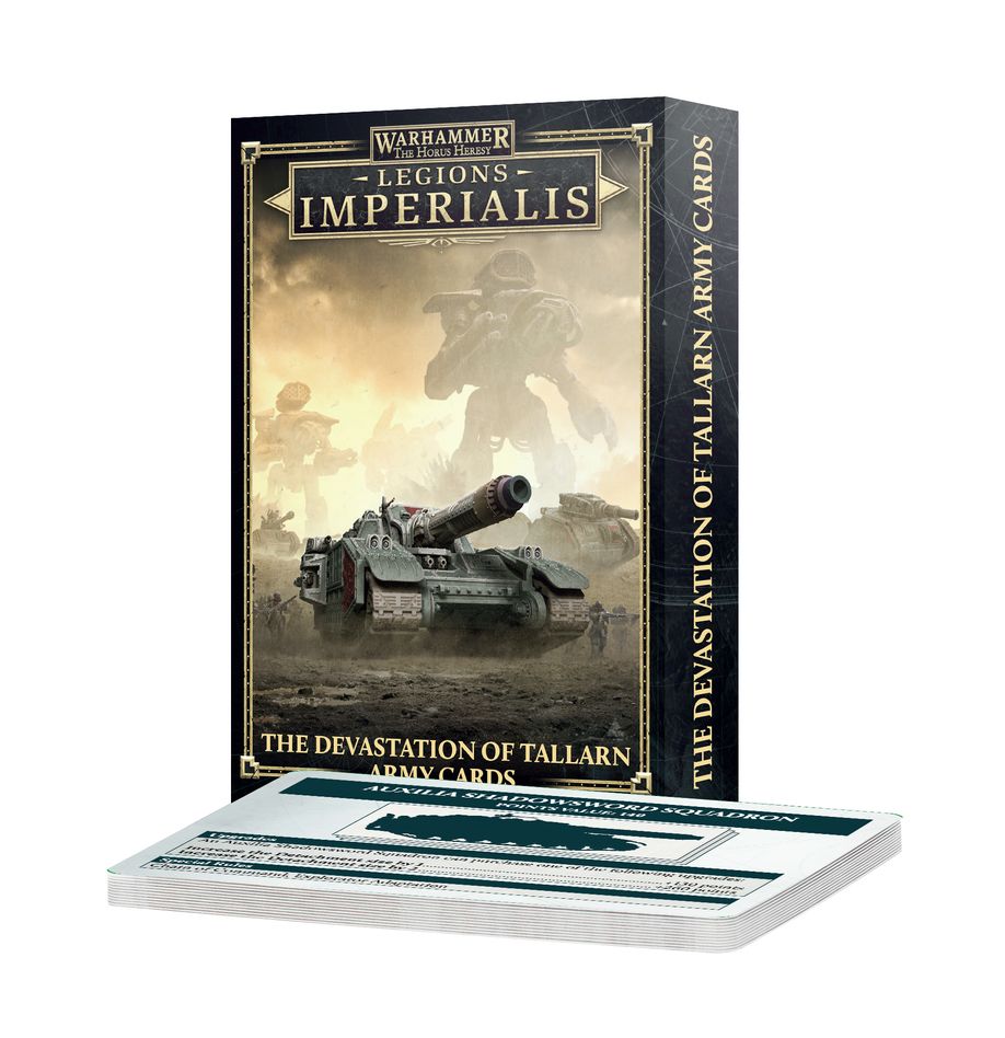 Warhammer: The Horus Heresy - The Devastation of Tallarn Army Cards