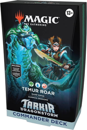 Magic: The Gathering - Tarkir: Dragonstorm - Commander Deck "Temur Roar"