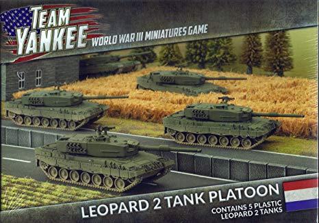 Team Yankee: Leopard 2 Tank Platoon West German