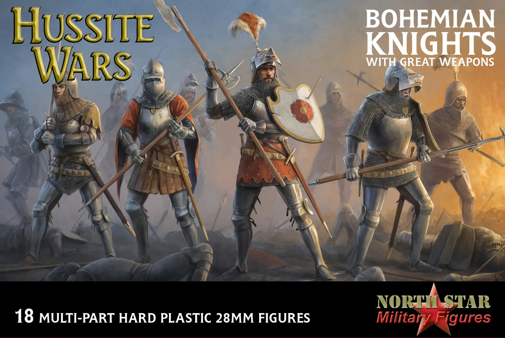 Hussite Wars Bohemian Knights with Great Weapons