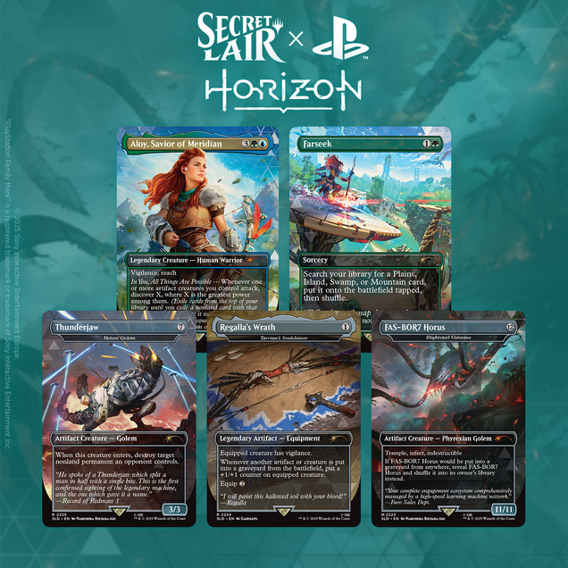 Magic: The Gathering - Secret Lair: Horizon - Into the Forbidden West