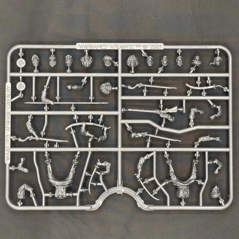 Wargames Atlantic Afghan Cavalry sprues 6 Cavalry