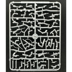 Wargames Atlantic SINGLE SPRUE Civilians & Survivors (1): Men & weapon sprues 28mm