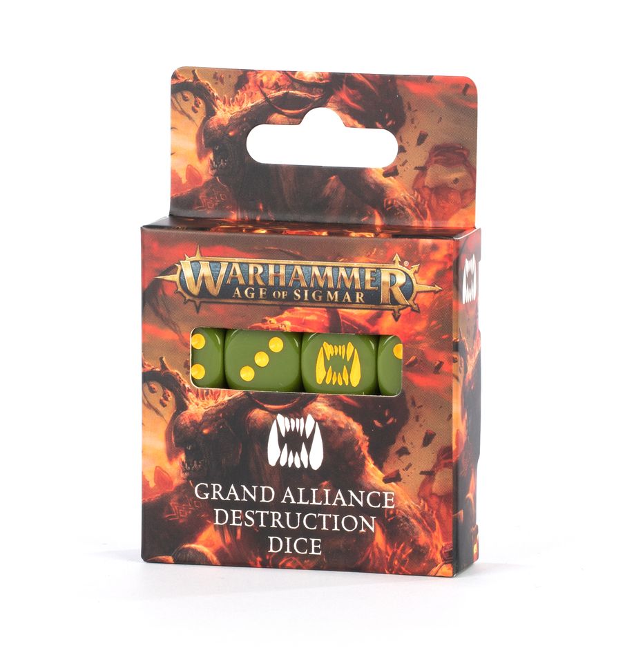 Warhammer: Age of Sigmar - Faction Dice: Destruction
