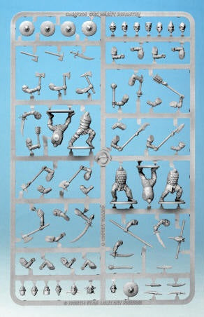 Oathmark Orc Heavy Infantry Single Sprue