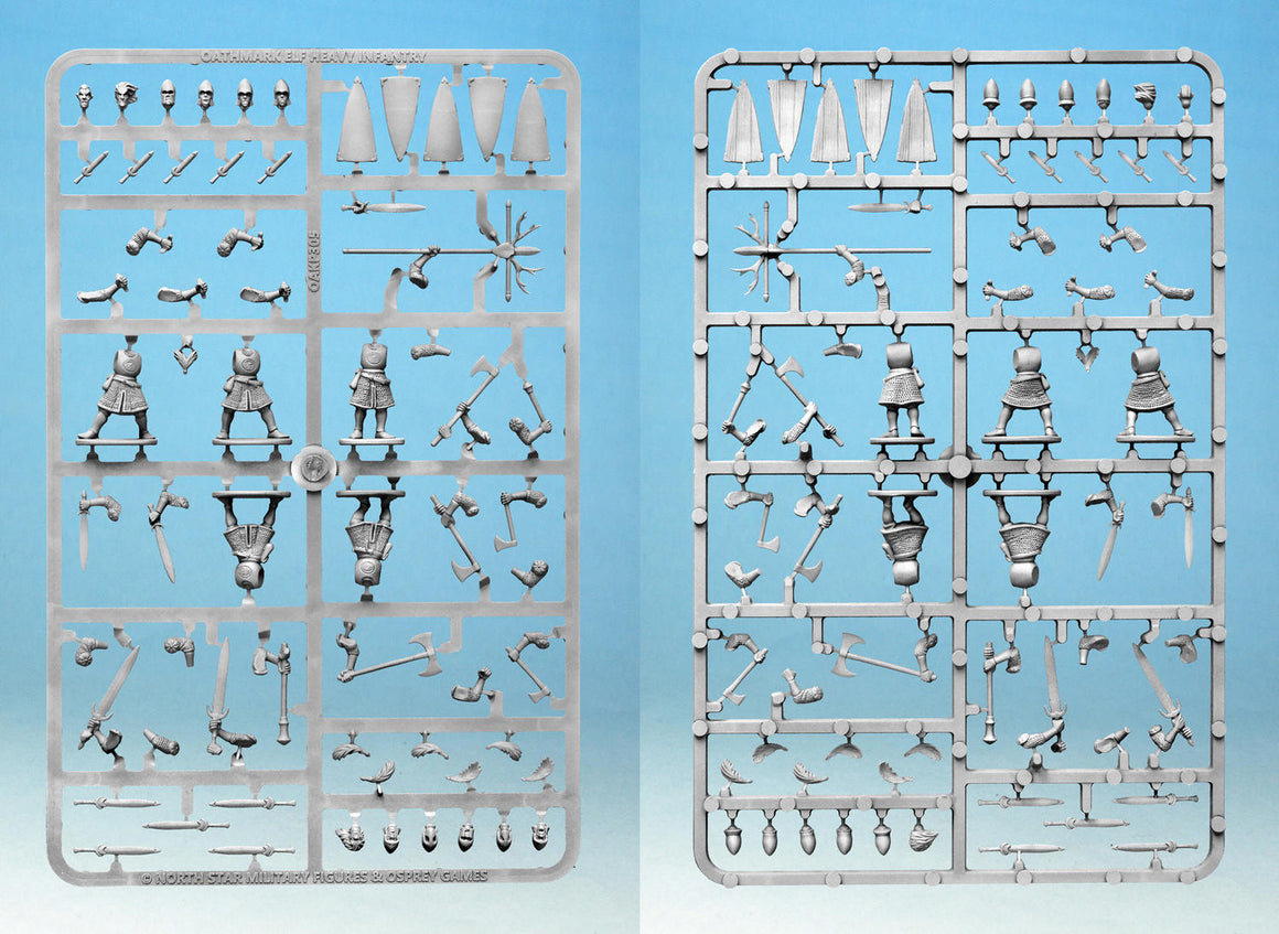 Oathmark Elf Heavy Infantry Single Sprue