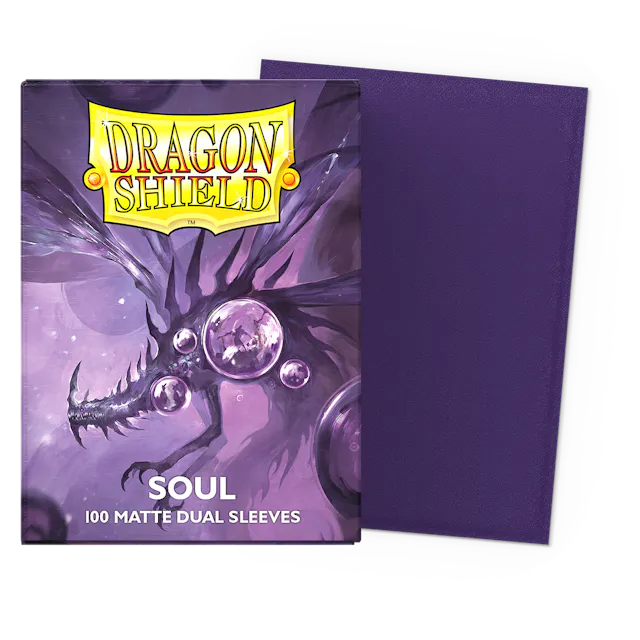 Dragon Shield - Soul - 100 Matte Dual Sleeves