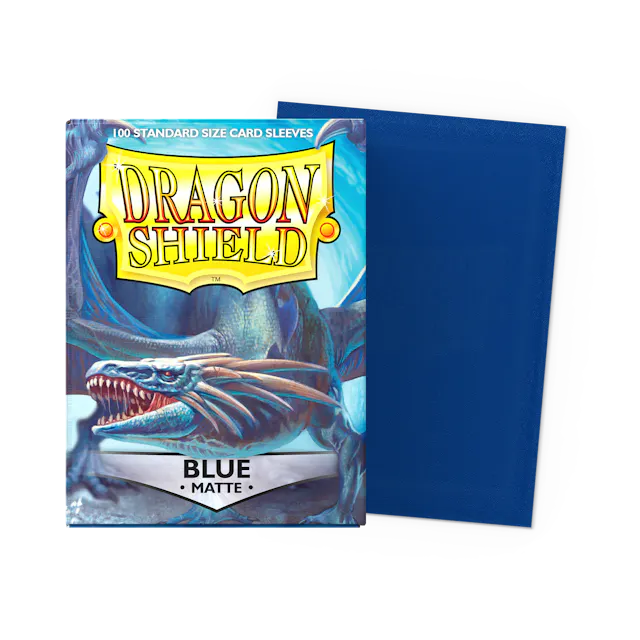 Dragon Shield - Matte - Blue