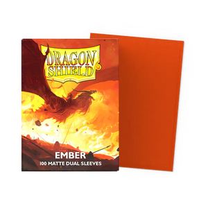 Dragon Shield - Ember 100 Matte Dual Sleeves