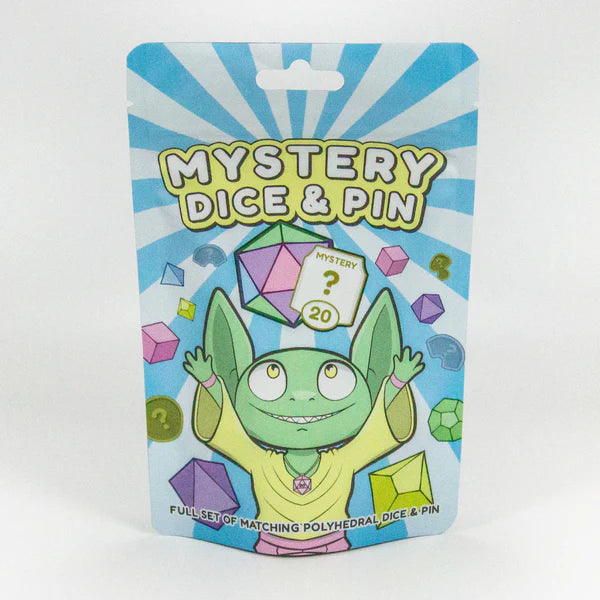 Mystery Dice Goblin: Mystery Dice & Pin Badge