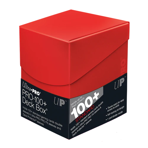 Ultra Pro: Eclipse PRO100+ Deck Box - Apple Red