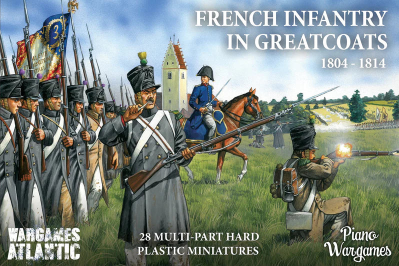 Wargames Atlantic French Infantry in Greatcoats (1804-1814)