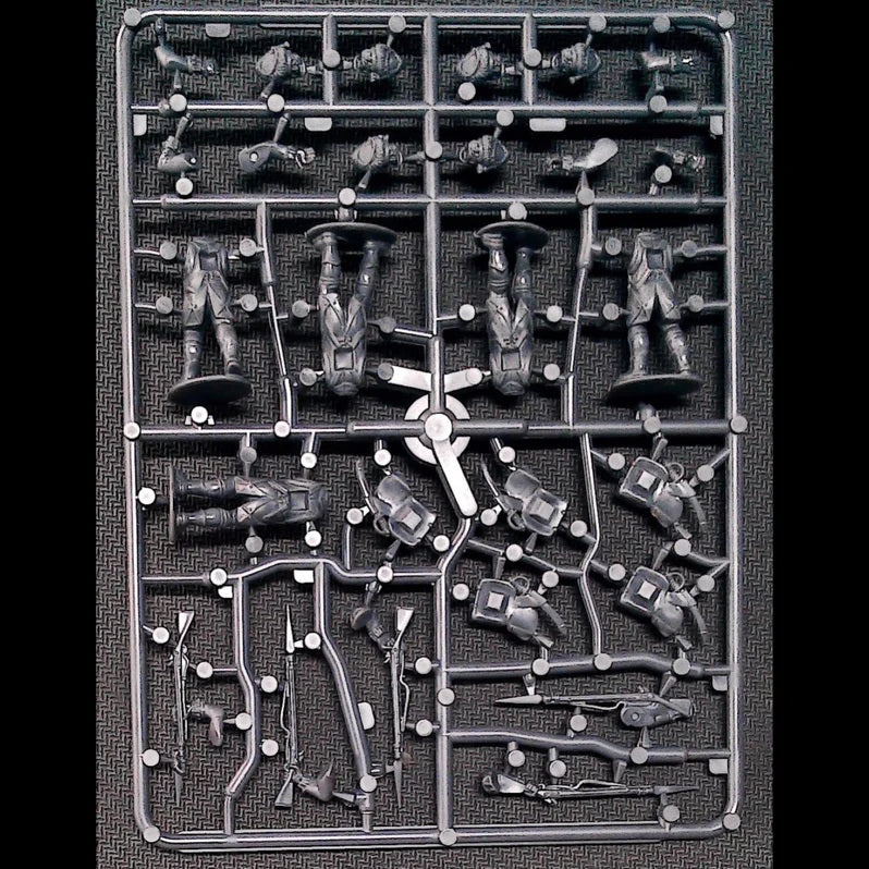 Wargames Atlantic SINGLE SPRUE British 5th Regiment of Foot Grenadiers AWI Age of Reason 28mm (Copy)