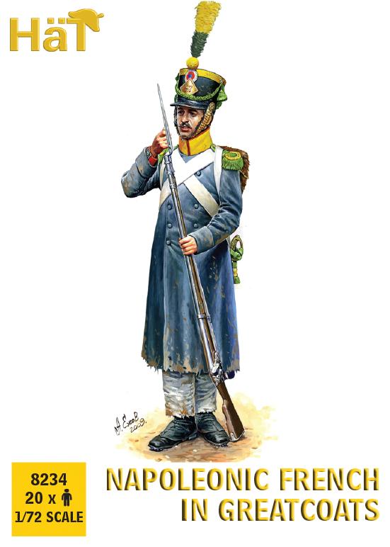 HaT 8234 1/72 Napoleonic French in Greatcoats