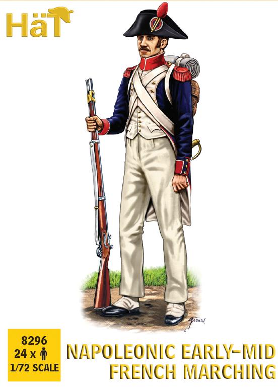 HaT 8296 1/72 Napoleonic Early-Mid French Marching
