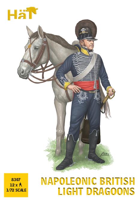 HaT 8307 1/72 Napoleonic British Light Dragoons