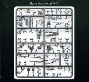 Victrix German Infantry Heavy Weapons SINGLE SPRUE WWII 28mm