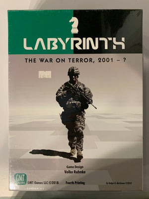 GMT LABYRINTH: THE WAR ON TERROR 4TH PRINTING
