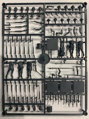 Black Powder AWI Continental Army Infantry Command single sprue