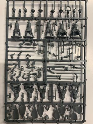 Deus Vult FFG005 Teutonic Infantry Sergeants single sprue Fireforge Games 28mm