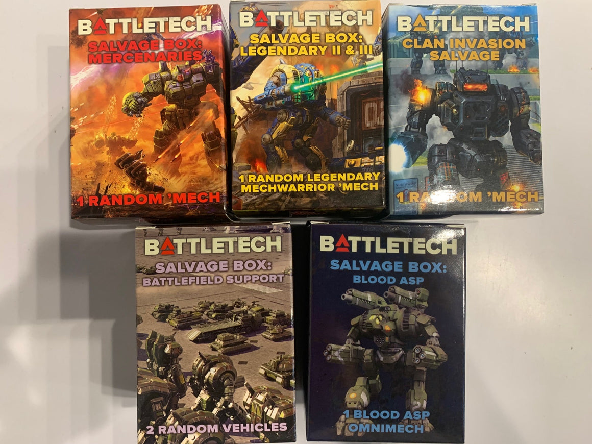 Battletech Salvage Boxes