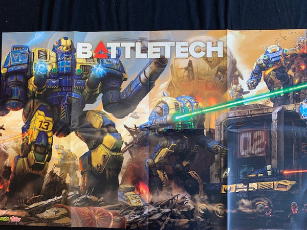 Battletech: Mercenaries Poster 3 Pack - Wargames Emporium